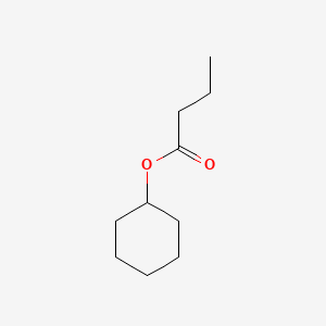 Chemical structure of Cyclohexyl Butyrate