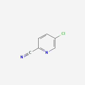 Chemical structure of 5-Chloro-2-cyanopyridine