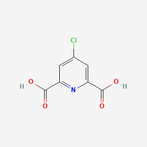 Chemical structure of 4-Chloro-2,6-pyridinedicarboxylic Acid