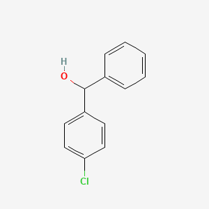 Chemical structure of 4-Chlorobenzhydrol