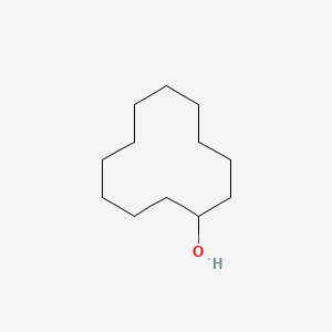 Chemical structure of Cyclododecanol