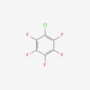 Chemical structure of Chloropentafluorobenzene