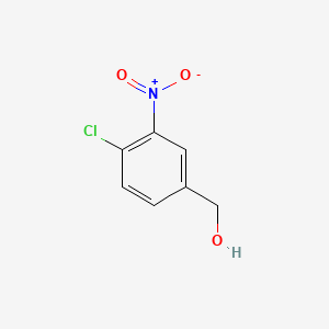 Chemical structure of 4-Chloro-3-nitrobenzyl Alcohol