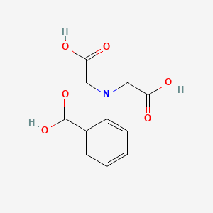 Chemical structure of (2-Carboxyphenyl)iminodiacetic acid