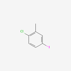 Chemical structure of 2-Chloro-5-iodotoluene