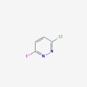 Chemical structure of 3-Chloro-6-iodopyridazine