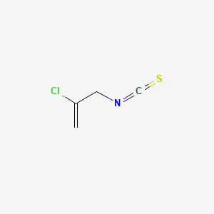 Chemical structure of 2-Chloro-3-isothiocyanatopropene