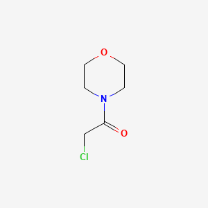 Chemical structure of 4-(Chloroacetyl)morpholine