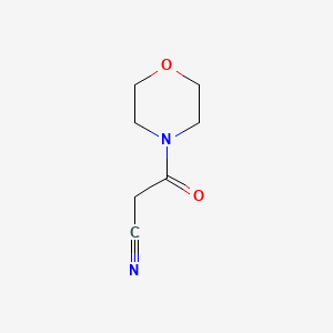 Chemical structure of 4-(Cyanoacetyl)morpholine