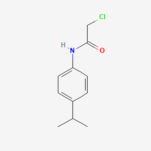 Chemical structure of 2-Chloro-N-(4-Isopropylphenyl)Acetamide