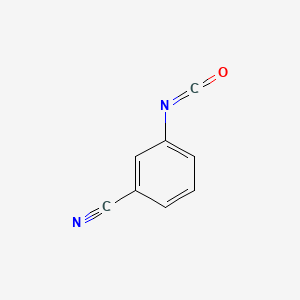 Chemical structure of 3-Cyanophenyl isocyanate