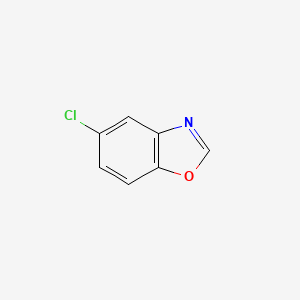 Chemical structure of 5-Chlorobenzoxazole