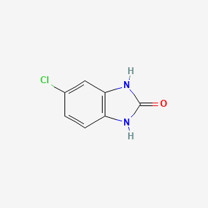 Chemical structure of 5-CHLORO-2-HYDROXYBENZIMIDAZOLE