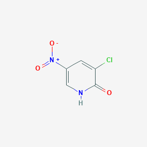 Chemical structure of 3-Chloro-5-nitro-2(1H)-pyridinone
