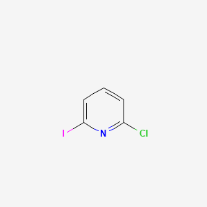 Chemical structure of 2-Chloro-6-iodo-pyridine