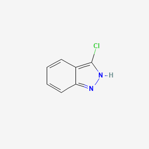 Chemical structure of 3-Chloroindazole