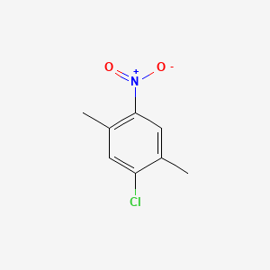 Chemical structure of 2-Chloro-5-nitro-papa-xylene