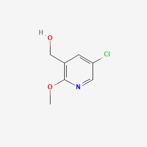 Chemical structure of (5-Chloro-2-methoxypyridin-3-yl)methanol
