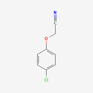 Chemical structure of 4-Chlorophenoxyacetonitrile