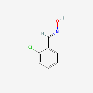 Chemical structure of 2-Chlorobenzaldehyde oxime