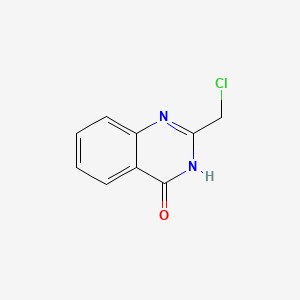 Chemical structure of 2-(Chloromethyl)-4(3H)-quinazolinone