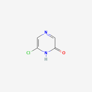 Chemical structure of 6-Chloro-2-pyrazinol
