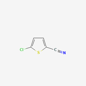 Chemical structure of 5-Chloro-2-thiophenecarbonitrile