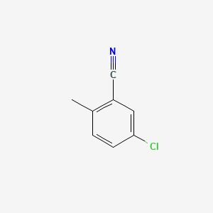 Chemical structure of 5-Chloro-2-methylbenzonitrile