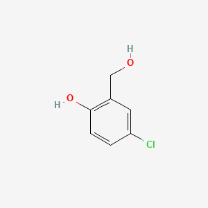 Chemical structure of 5-Chlorosalicyl alcohol