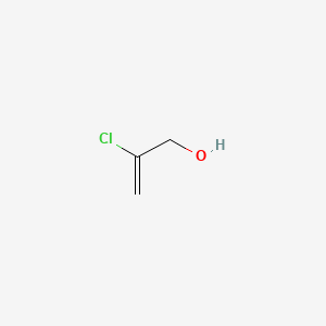 Chemical structure of 2-Chloro-2-propen-1-ol