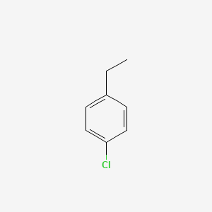 Chemical structure of 1-Chloro-4-ethylbenzene