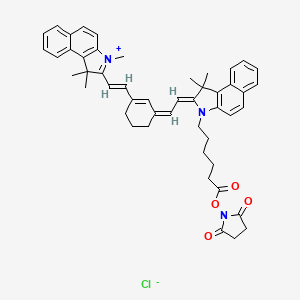 Chemical structure of Cy7·5 NHS ester