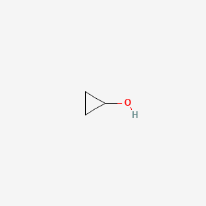 Chemical structure of cyclopropanol