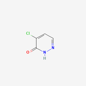 Chemical structure of 4-chloro-2,3-dihydropyridazin-3-one