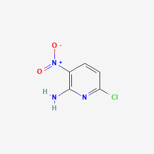 Chemical structure of 6-chloro-3-nitropyridin-2-amine
