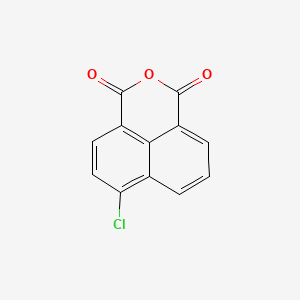 Chemical structure of 4-Chloro-1,8-naphthalic anhydride