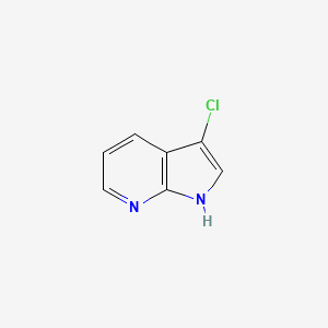 Chemical structure of 3-Chloro-7-azaindole
