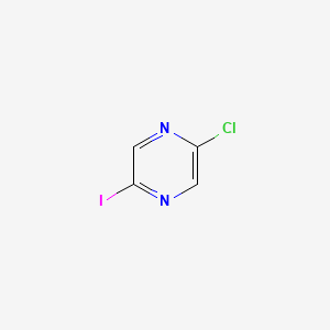 Chemical structure of 2-Chloro-5-iodopyrazine