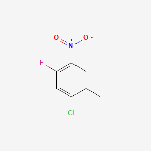 Chemical structure of 2-Chloro-4-fluoro-5-nitrotoluene