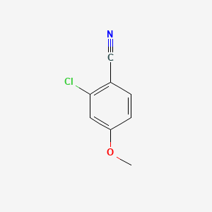 Chemical structure of 2-Chloro-4-methoxybenzonitrile
