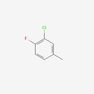 Chemical structure of 3-Chloro-4-fluorotoluene