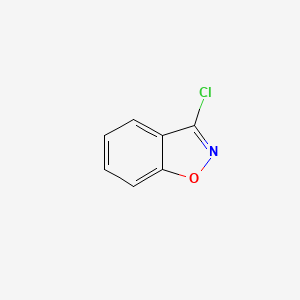 Chemical structure of 3-Chloro-1,2-benzisoxazole