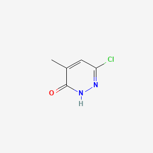 Chemical structure of 6-Chloro-4-methylpyridazin-3(2H)-one