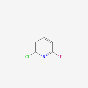 Chemical structure of 2-Chloro-6-fluoropyridine