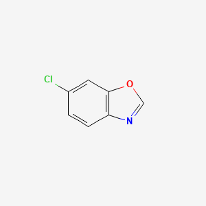 Chemical structure of 6-Chloro-1,3-benzoxazole