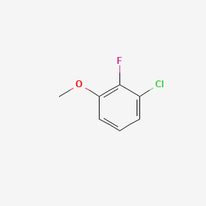 Chemical structure of 3-Chloro-2-fluoroanisole