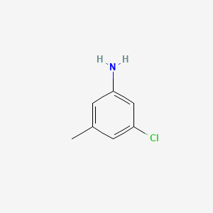 Chemical structure of 3-Chloro-5-methylaniline