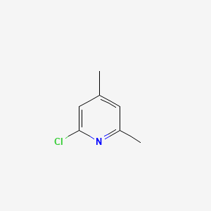 Chemical structure of 2-Chloro-4,6-dimethylpyridine