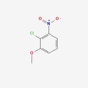 Chemical structure of 2-Chloro-1-methoxy-3-nitrobenzene