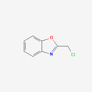 Chemical structure of 2-(Chloromethyl)-1,3-benzoxazole